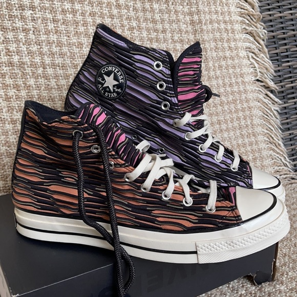 Converse Chuck 70 Hi Lavender Frost/Egret/Black MEN`S - Picture 6 of 16